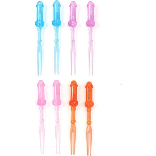 Skewers alimentari Diablo Picante - 8 unități colorate