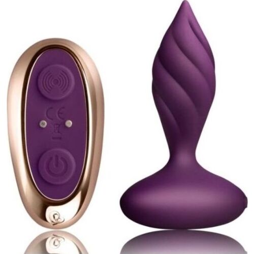 Vibrador anal Rocks-Off Desire cu telecomandă