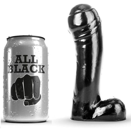 Dildo All Black 15 cm pentru începători