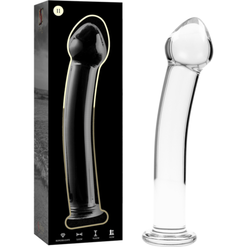 Dildo NEBULA SERIES BY IBIZA Model 11 din cristal borosilicat