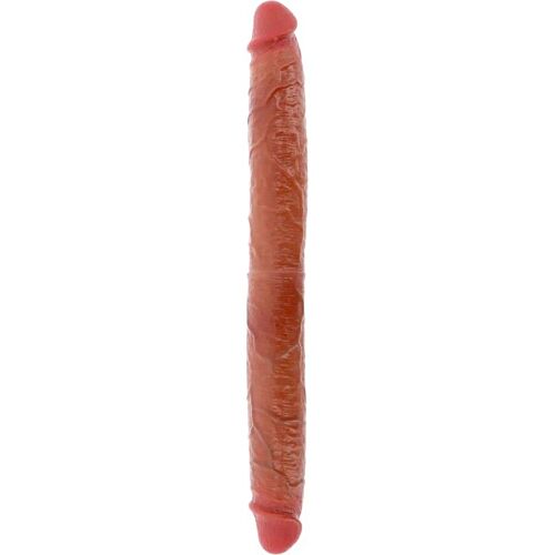 Dildo Dublu Dong Get Real cu Prepuciu Mobil