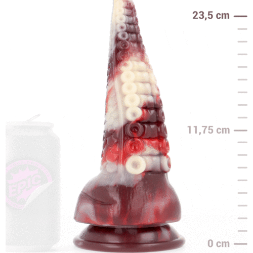 Dildo EPIC Draxis Sombra Abismal cu design impunător