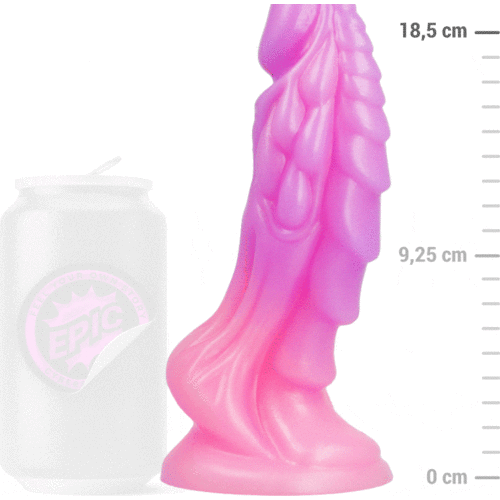 Dildo EPIC Galatea cu design ergonomic și finisaj strălucitor
