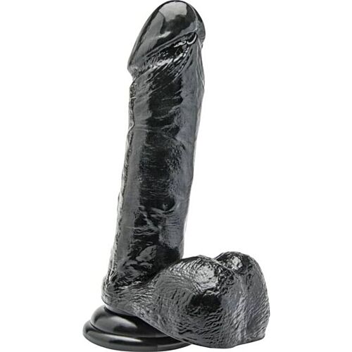 Dildo Get Real 18 cm cu testicule și vene pulsante