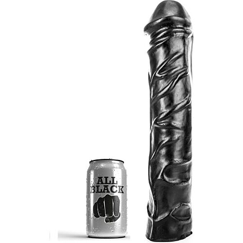 Dildo Gigant All Black 32 cm pentru Fisting Anal