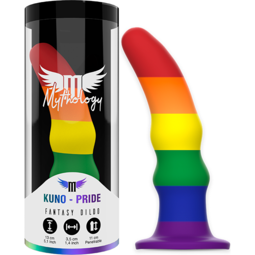 Dildo MYTHOLOGY KUNO PRIDE S cu bază de suținere
