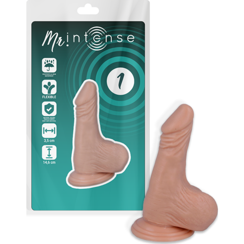 Dildo MR. INTENSE 14.6 CM - Simulare reală a pielii