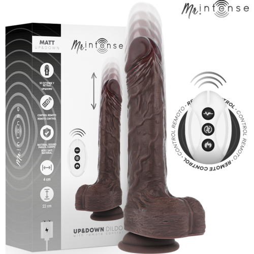 Vibrátor MR. INTENSE MATT cu Control Remot și Penetrare Dinamică