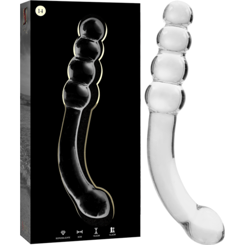 Dildo Ibiza Model 14 – Cristal elegant pentru explorare anală