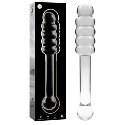 Dildo Nebula Model 20 - Sticlă borosilicată