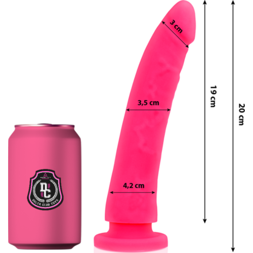 Dildo DELTACLUB 20 cm din silicon medical