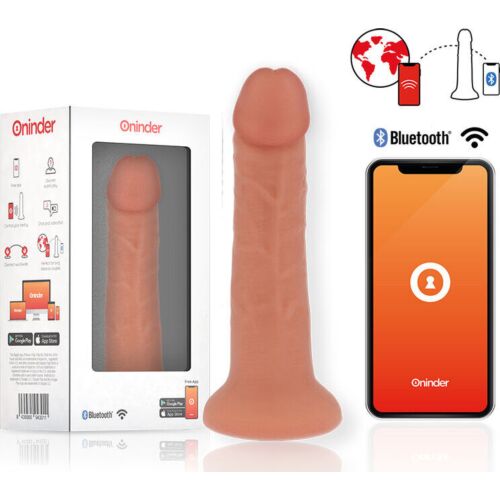 Dildo Vibrator ONINDER Bogotá 22 cm cu control APP