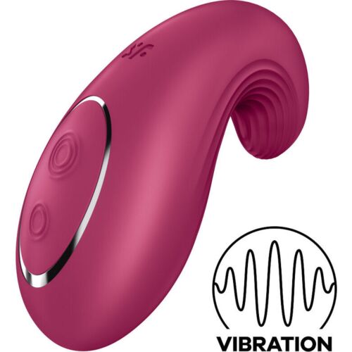 Vibrátor Satisfyer Dipping Delight cu 12 moduri de vibrație