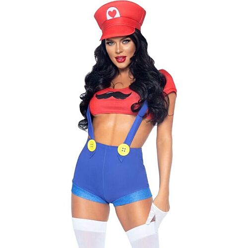 Costum Sexy Mario Bros Leg Avenue cu design distractiv