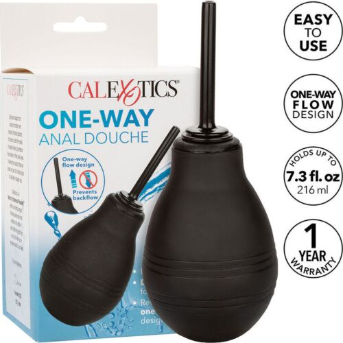 Ducha anal CALEXOTICS One-Way cu sistem anti-reflux