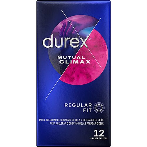 Prezervativ Durex Climax Mutuo cu Puncte și Strii