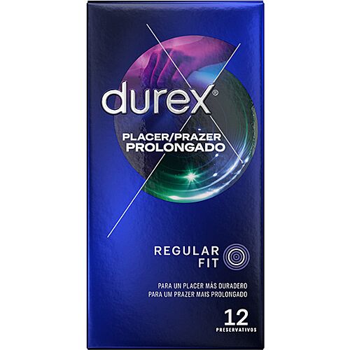 Prezervative DUREX Placer Prolongat cu lubrifiant