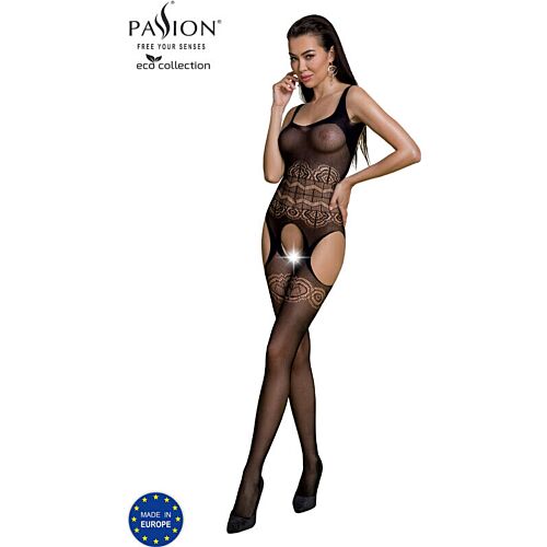 Body stocking Passion Woman BS007 | Lingerie ecologică