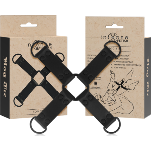 Cătușe INTENSE FETISH cu prindere multiplă pentru mâini și picioare