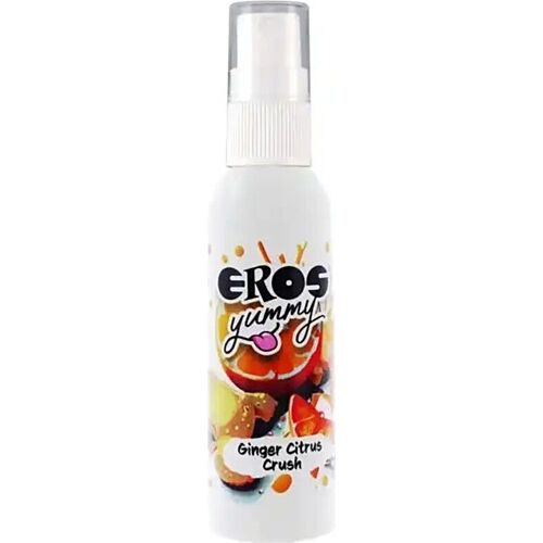 Spray Corporal EROS Yummy 50 ml cu gust de ghimbir și portocală