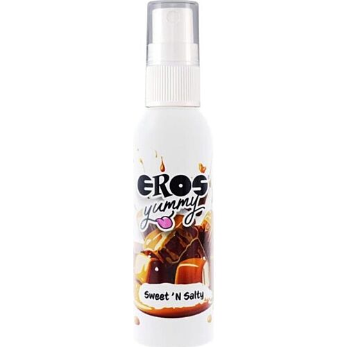 Ulei Eros Yummy Spray 50 ml cu gust de caramel sărat