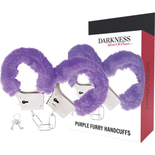 Cătușe Metal DARKNESS cu căptușeală confortabilă