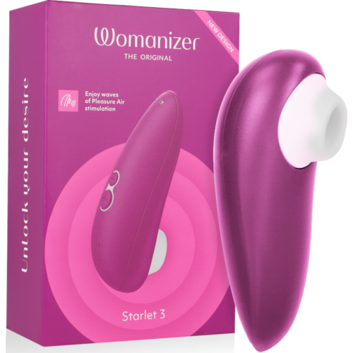 Vibrador Womanizer Starlet 3 cu tehnologie de aer de plăcere
