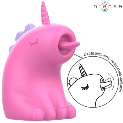 Stimulator Clitoridian INTENSE PINKIE cu Limbă Rotativă