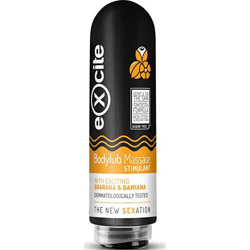 Gel Lubrifiant Excite Guaran 200 ml cu Damiana