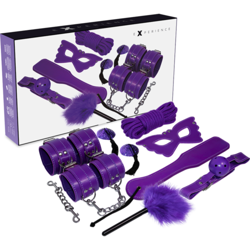 Set BDSM Loviux Purple cu 8 piese esențiale