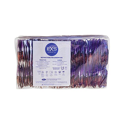 Prezervative Exs Hot Chocolate cu gust de ciocolată