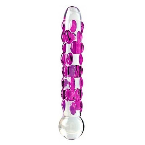 Dildo Icicles 7 din sticlă - plăcere elegantă