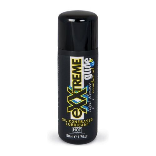Lubrifiant Silicona HOT EXXTREME GLIDE 50 ml pentru sex anal