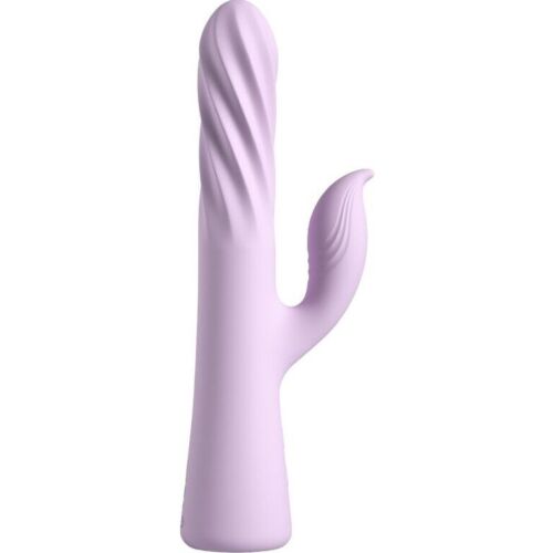 Vibrator FANTASY FOR HER TwistMotion violet cu rotație și împingere