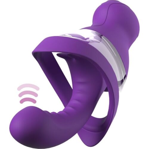 Pompă intimă FANTASY FOR HER VELOURA TOUCH G-SPOT PLEASURE PUMP mov