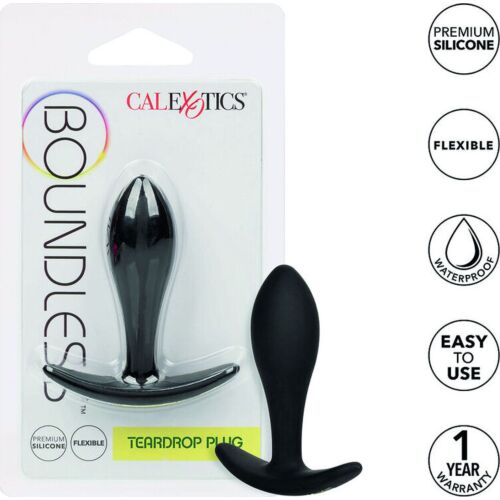 Plug anal CALEXOTICS Boundless cu design de lacrimă