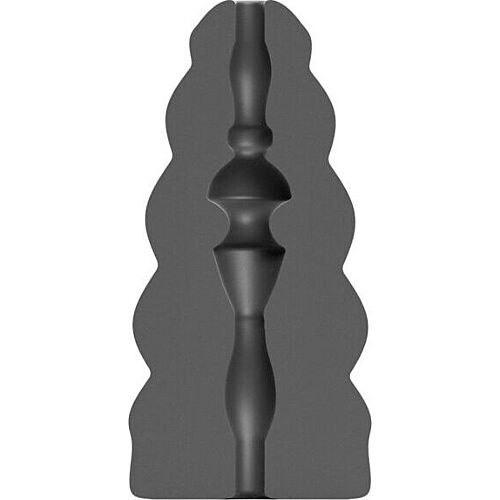 Masturbator ALL BLACK FLICK | Design confortabil și textură realistă