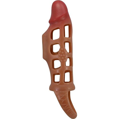 Fundă Penis Pretty Love Preston cu Vibrație de 18 cm