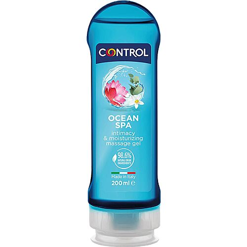 Gel de masaj CONTROL Mediterranean Sea 200 ml 2-in-1