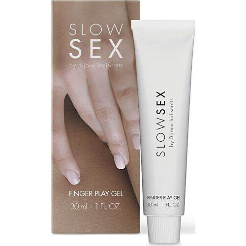 Gel de masaj Bijoux Slow Sex 30 ml - besabil