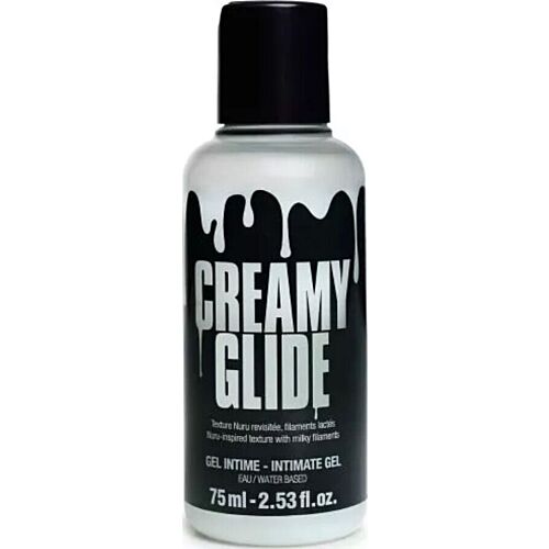 Gel intim CREAMY Glide 75 ml cu efect lechos