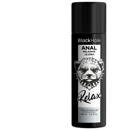 Lubrifiant Anal Black Hole Relaxing 100 ml cu Ulei de Jojoba