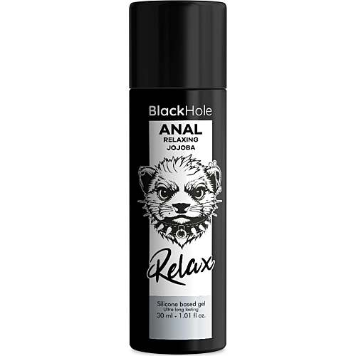 Lubrifiant Black Hole 30 ml cu jojoba pentru confort anal