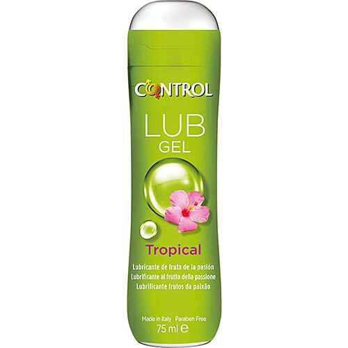 Lubrifiant Control Tropical 75 ml cu aromă de fructe