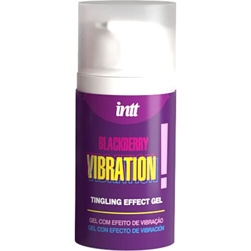 Gel vibrant INTT RELEASES cu aromă de mur