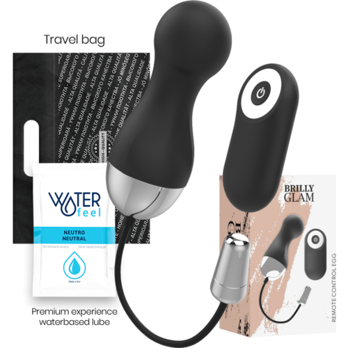 Stimulator Brilly Glam Ian cu Control Remoto și 10 Moduri de Vibrație