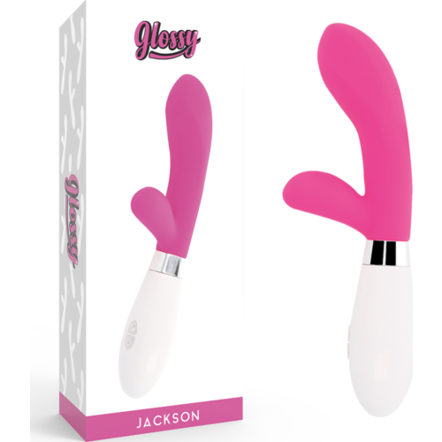 Vibrator GLOSSY Jackson cu Dublu Motor pentru Stimulare G