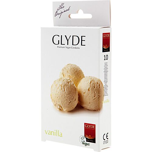 Prezervative Glyde Ultra Vainilla 10 uds - 100% vegane