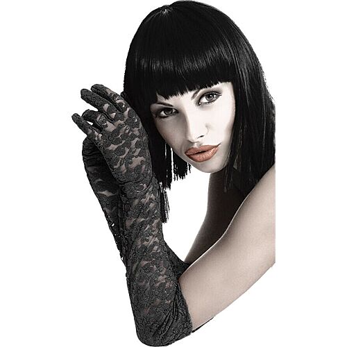 Guante de lenjerie Chilirose CR 3071 cu dantelă