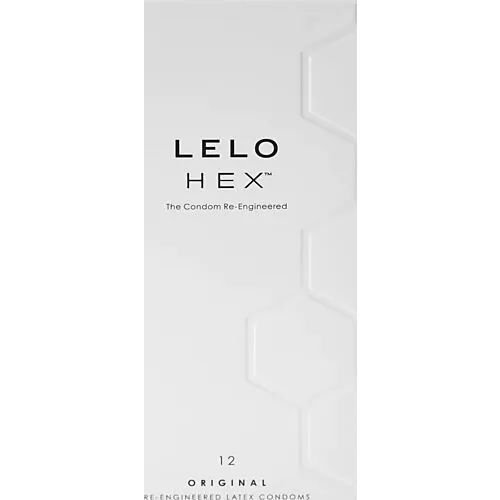 Prezervativ Lelo Hex 12 Uds cu design hexagonal